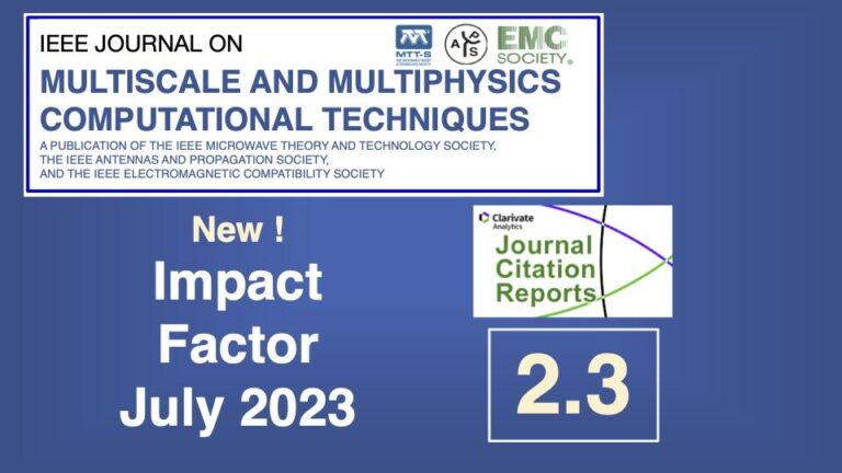 J MMCT First Impact Factor 2 3 Journal On Multiscale And